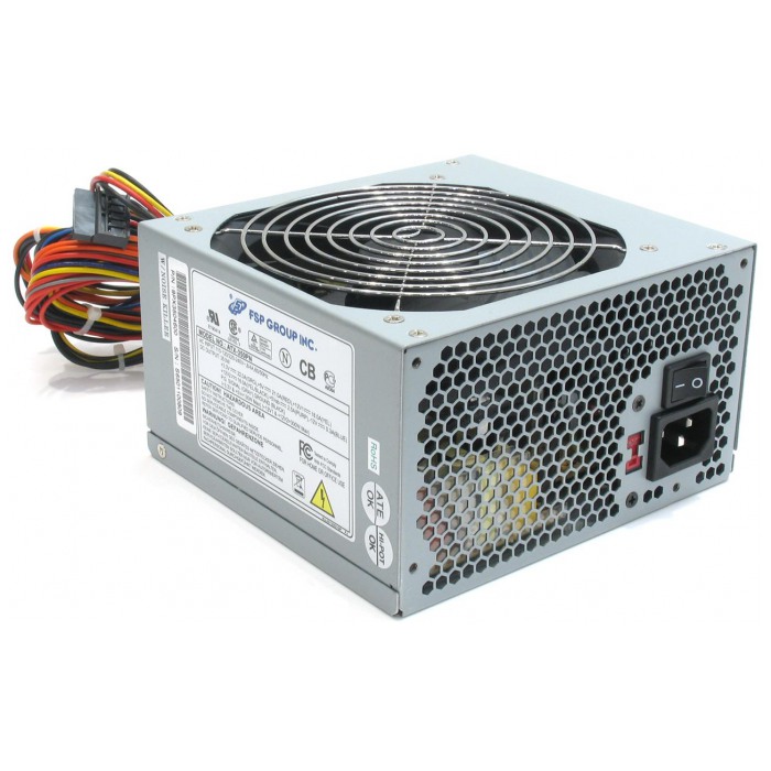 картинка Блок питания FSP 500W 12cm fan (ATX-500PNR) от магазина КомпьютерЦентр