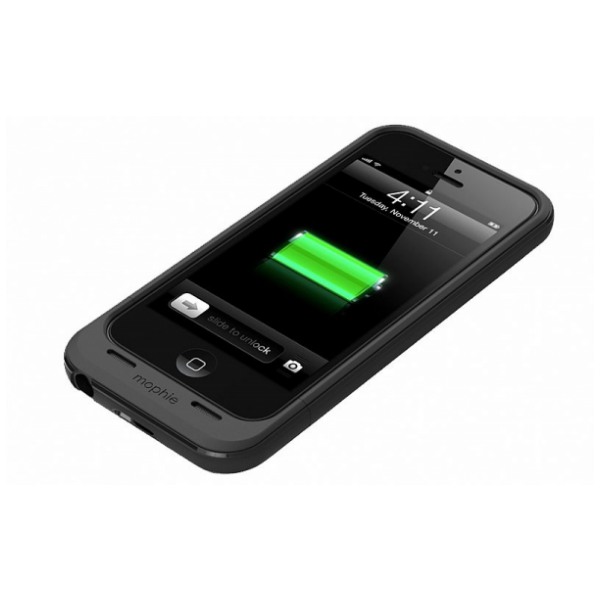 картинка Аккумулятор внешний Mophie Juice Pack Plus Case 2100 mAh for iPhone5 (2395-JPP-IP5-BLK-I) от магазина КомпьютерЦентр
