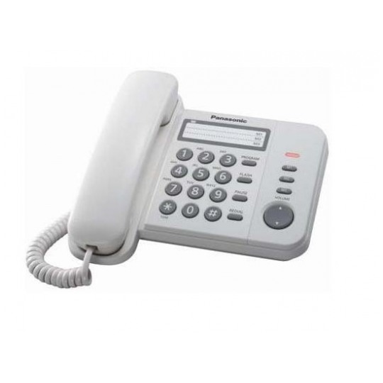 картинка Телефон Panasonic KX-TS2352UAW Белый (KX-TS2352UAW) от магазина КомпьютерЦентр