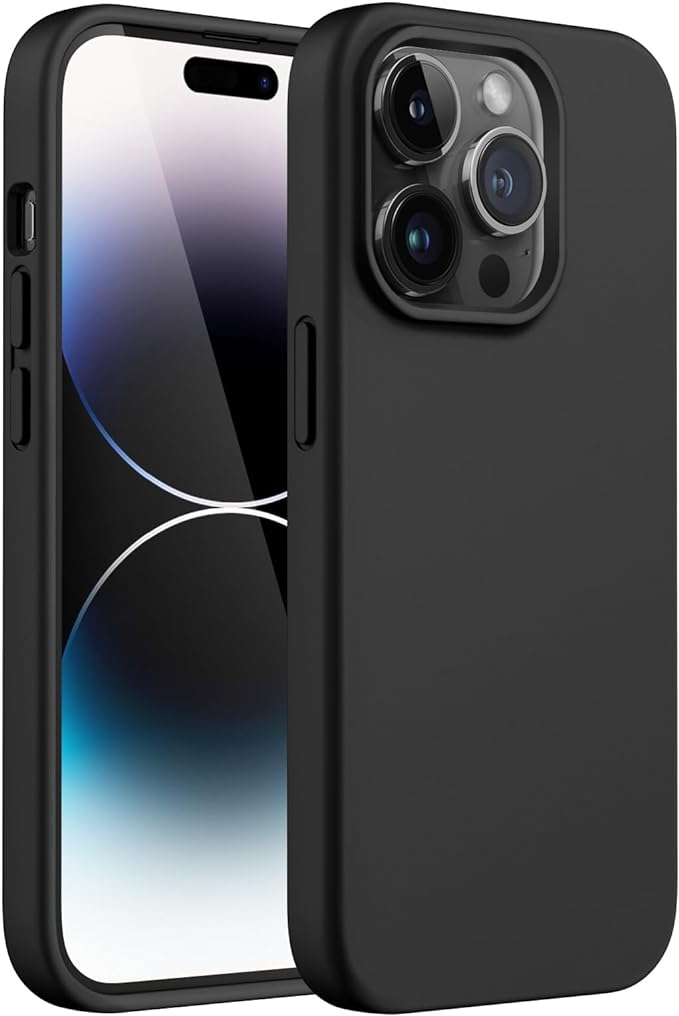 картинка Чехол Jingle Matt Case for iPhone 14 Pro Max 6.7'' Black от магазина КомпьютерЦентр