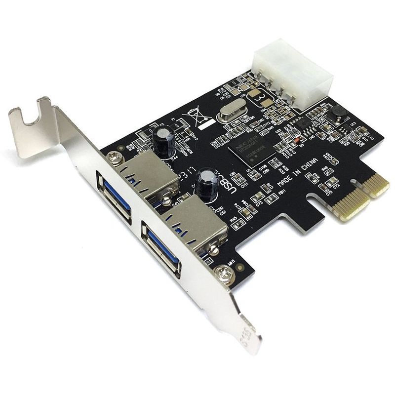 картинка Контроллер PCI-E Nec D720200F1 2xUSB3.0 Bulk (ASIA PCIE 2P USB3.0) от магазина КомпьютерЦентр