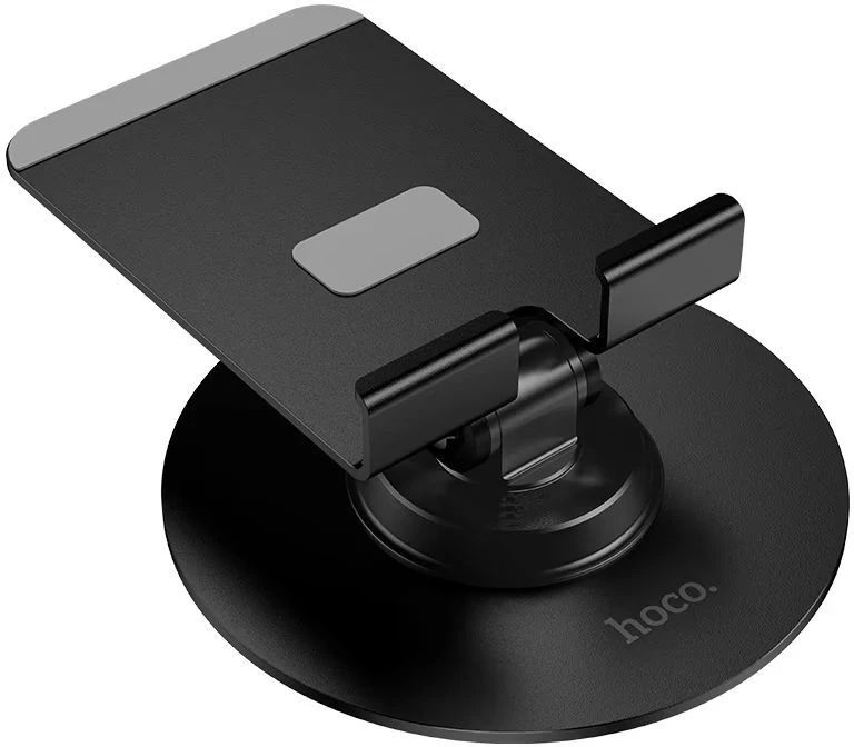 картинка Настольный Держатель HOCO HD15 Suntuoso desktop stand black от магазина КомпьютерЦентр