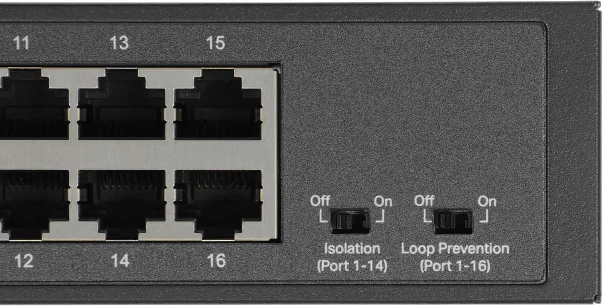 картинка Switch 16-port Mercusys MS116GS (L2) 16x1Гбит/ с неуправляемый от магазина КомпьютерЦентр