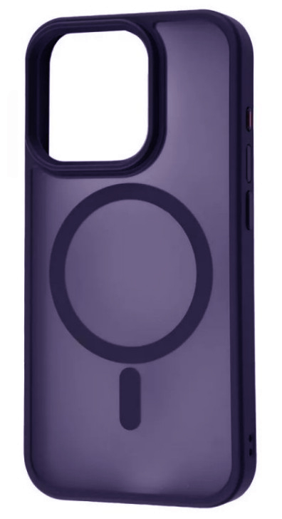 картинка iPhone 15 Pro Max Чехол Ultimate MagSafe plastic Matt Purple от магазина КомпьютерЦентр