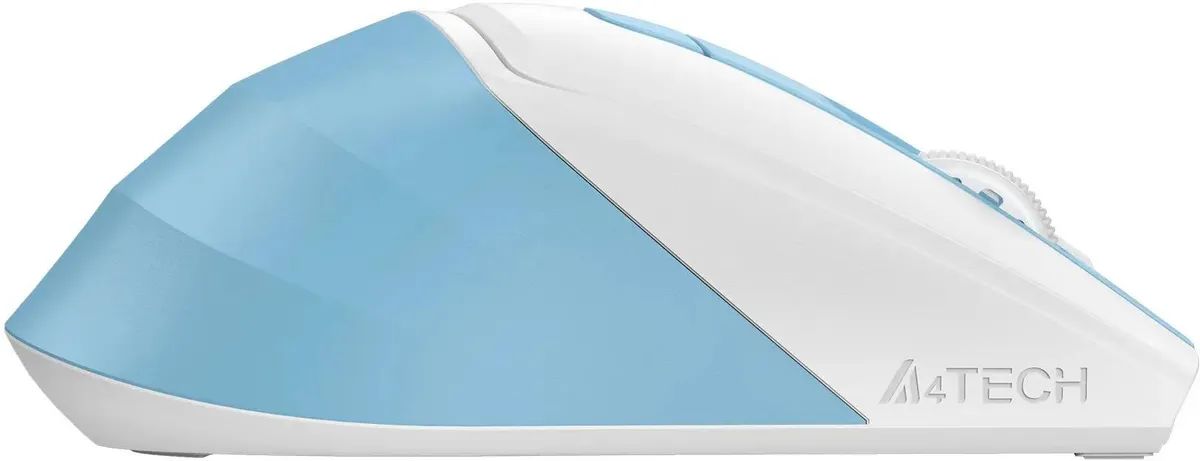 картинка Мышка A4tech Fstyler FG45CS Air голубой/ белый оптич. 2000dpi silent беспров. USB для ноутбука 7bu FG45CS AIR USB (LCY BLUE) от магазина КомпьютерЦентр