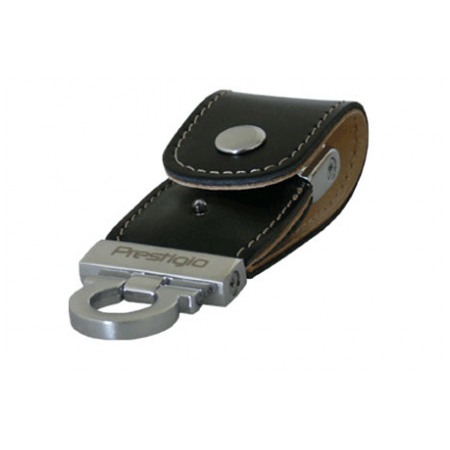 картинка Флешка USB Prestigio 8Gb Leather case Black (EJPLDF8192SIBLACK) от магазина КомпьютерЦентр