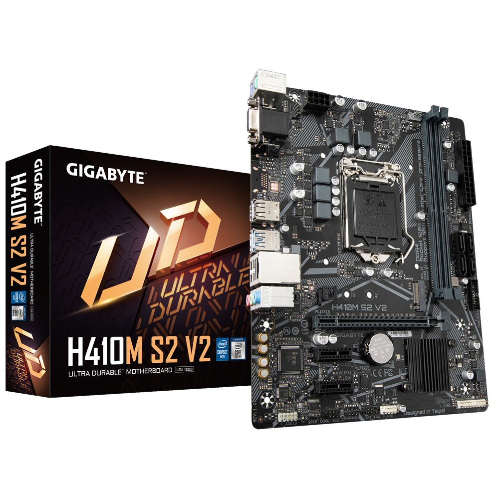 картинка М/ п Gigabyte H410M S2 V2 S1200 от магазина КомпьютерЦентр