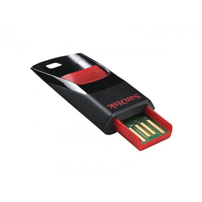 картинка Флешка USB SanDisk  64Gb Cruzer Edge Black/ Red (SDCZ51-064G-B35) от магазина КомпьютерЦентр