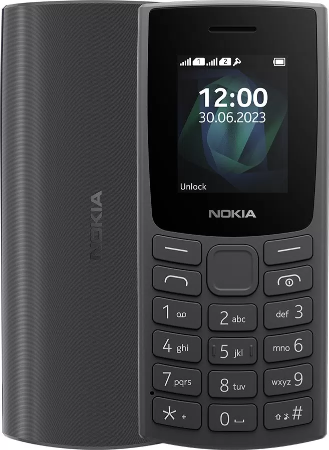 картинка Телефон мобильный Nokia 105 DS (TA-1557), Charcoal от магазина КомпьютерЦентр