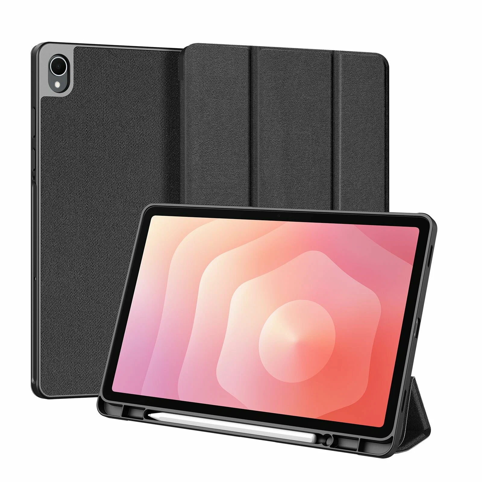 картинка Чехол-книжка для Samsung Galaxy Tab S11 Ultra, Dux Ducis Domo series черный от магазина КомпьютерЦентр