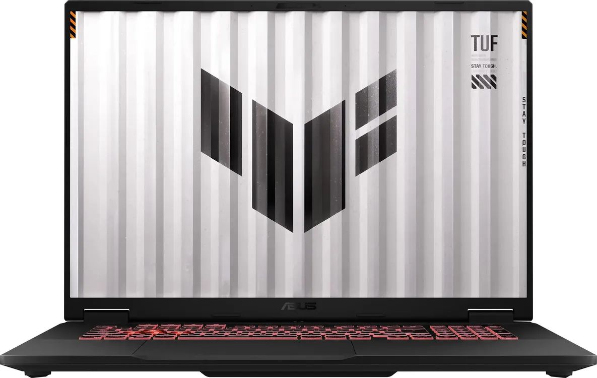 картинка Ноутбук ASUS TUF Gaming A18 (FA808UH-S8052) 18'' IPS (1920x1200) 144Hz/  Ryzen 7 260 3.8ГГц/  16ГБ DDR5/  512ГБ SSD/  GeForce RTX 5050 8 ГБ/  NoOS, серый от магазина КомпьютерЦентр