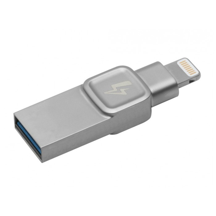 картинка Флешка USB Kingston 64Gb Bolt Duo Silver USB 3.1 (C-USB3L-SR64G-EN) от магазина КомпьютерЦентр