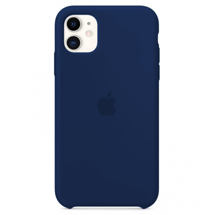 картинка Чехол Apple Silicone Case for iPhone 11 Deep Navy от магазина КомпьютерЦентр