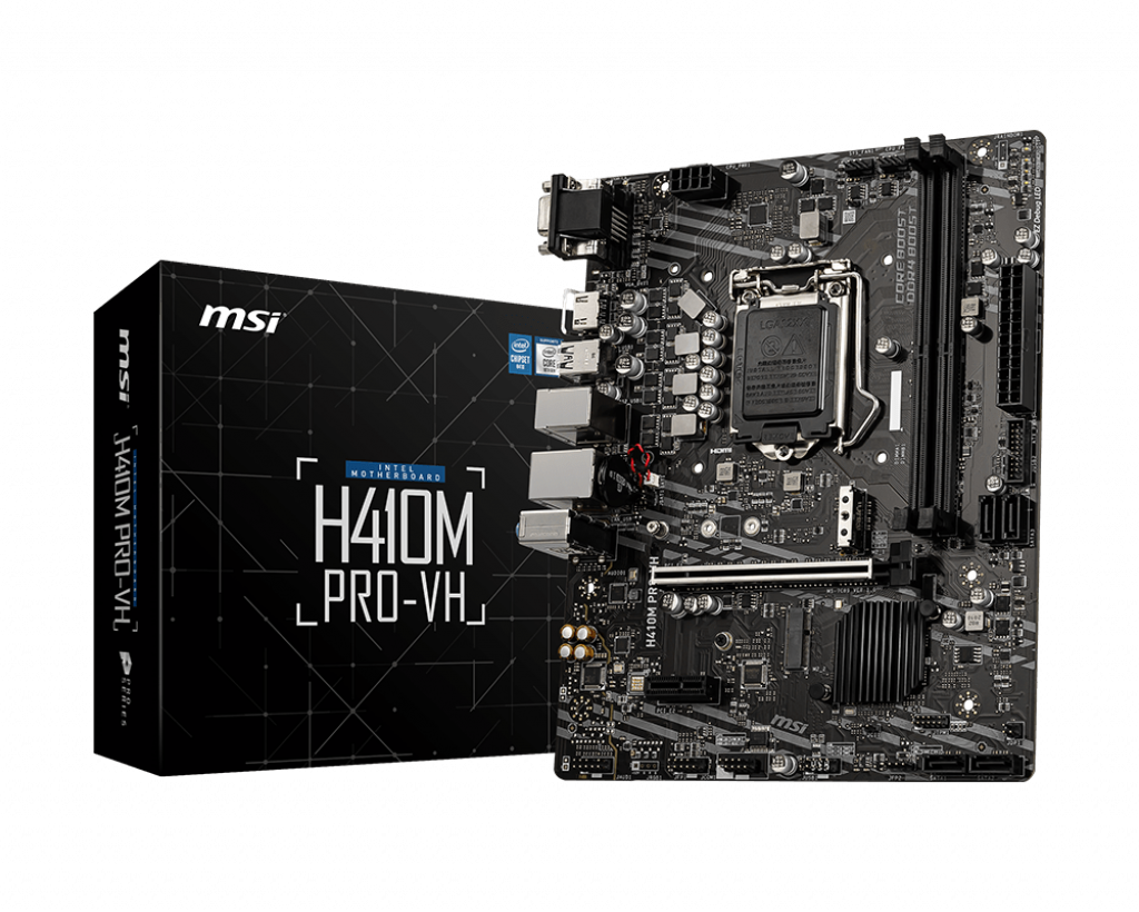 картинка М/ п MSI H410M PRO-VH от магазина КомпьютерЦентр