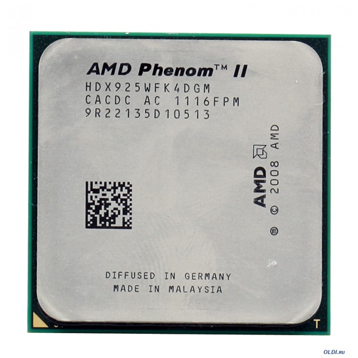 картинка Процессор AMD Phenom II X4 925 AM3 tray от магазина КомпьютерЦентр