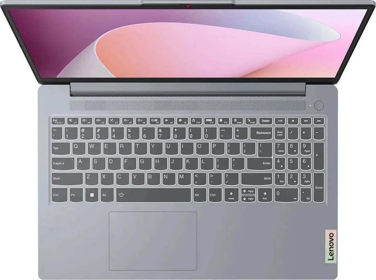 картинка Ноутбук Lenovo IdeaPad Slim 3 15AMN8 15,6'' /  AMD Ryzen 5 7520U /  8Gb DDR5/  512Gb/  AMD Radeon 610M/  Grey (82XQ00EQPS) от магазина КомпьютерЦентр