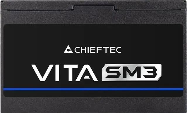 картинка Блок питания Chieftec ATX 750W Vita SM3 BPX-750-C 80+ bronze (20+4pin) APFC 120mm fan 6xSATA RTL от магазина КомпьютерЦентр