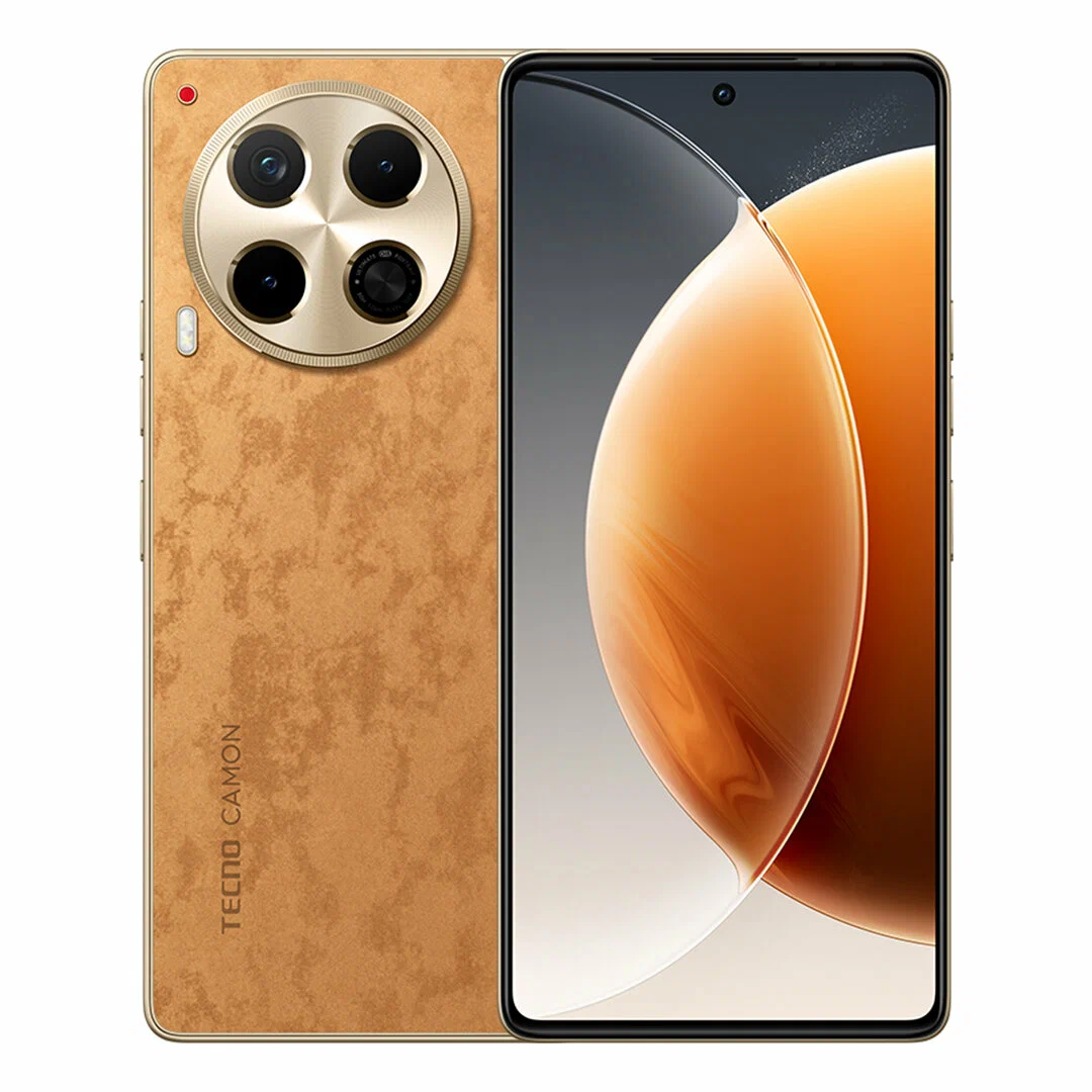 картинка Смартфон Tecno Camon 30 Sand Brown 6.8'' / 8Gb / 256Gb от магазина КомпьютерЦентр