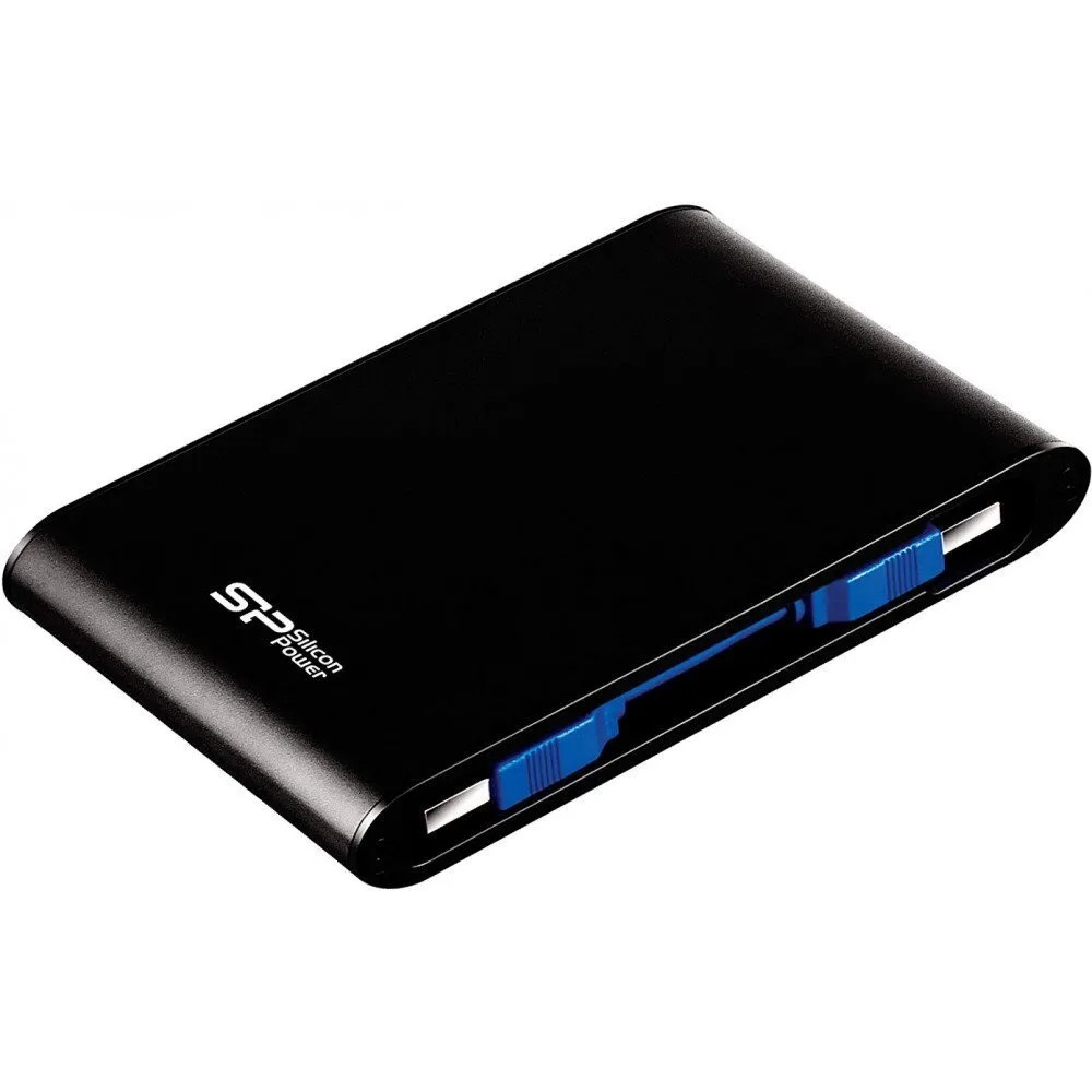 картинка HDD внешний 1Tb SiliconPower 2.5''; Armor A80; External Black USB3.0 (SP010TBPHDA80S3K) от магазина КомпьютерЦентр