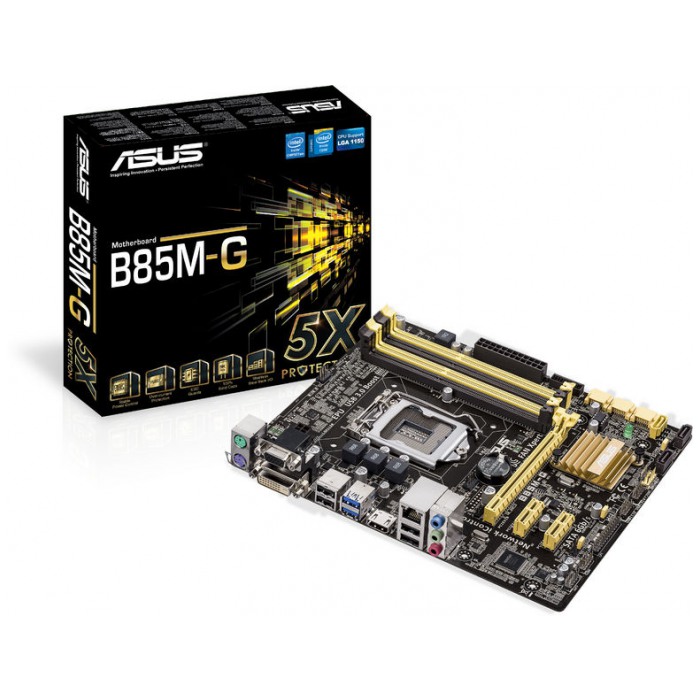 картинка Материнская плата Asus B85M-G (B85M-G) от магазина КомпьютерЦентр
