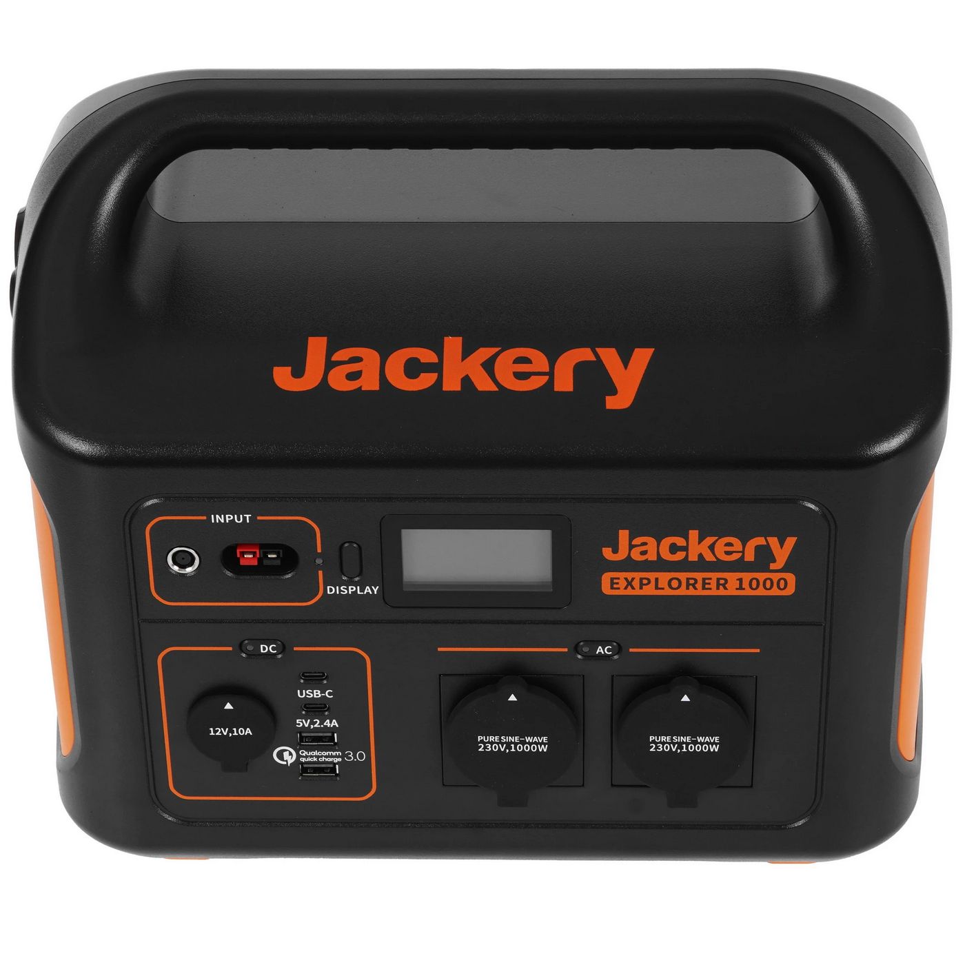 картинка Зарядная станция Jackery 46398 mAh 2000W/  2xUSB-A +2xUSB-C/  QC 3.0/  LCD / БЗУ-нет/  пластик+металл/  Черный (70-1000-EUO001) от магазина КомпьютерЦентр