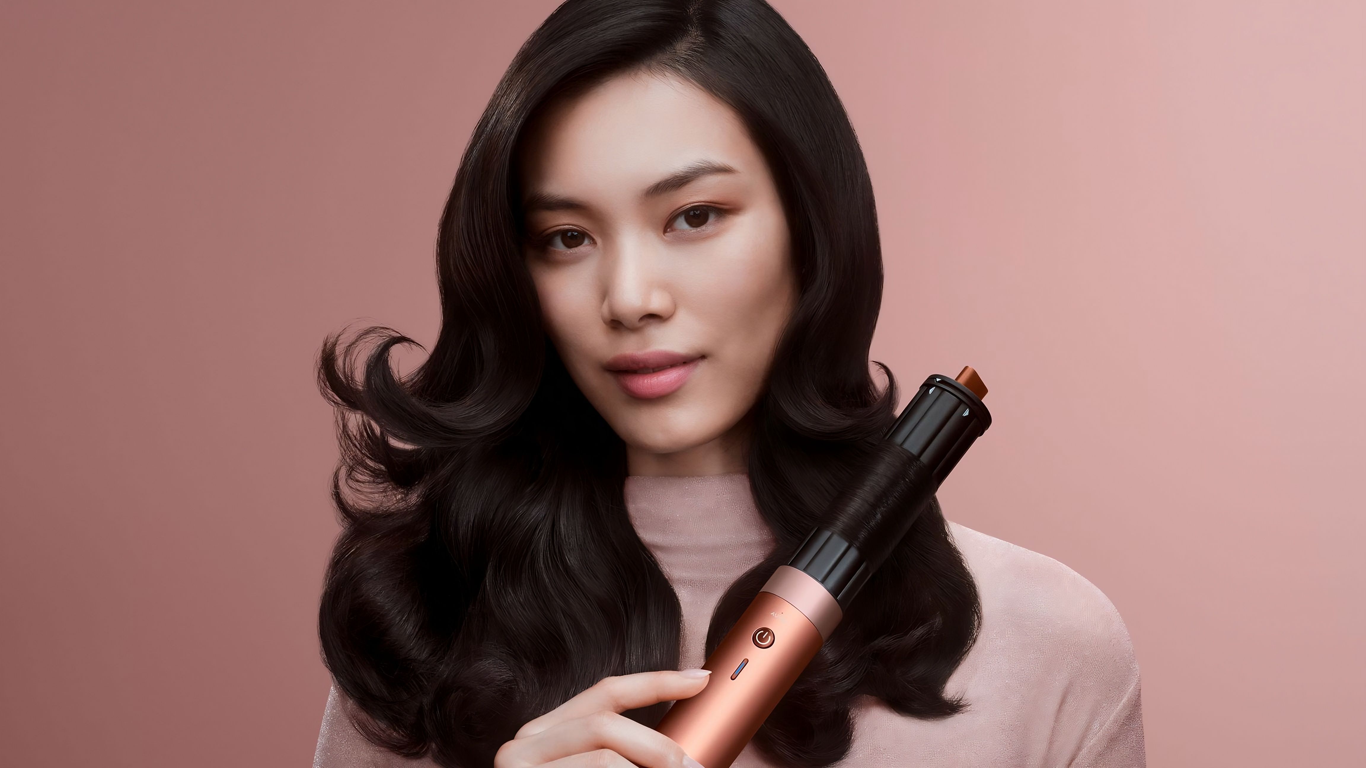 картинка Фен-стайлер Dyson HS09 Airwrap Co-anda 2x Diffuser Amber Silk EU от магазина КомпьютерЦентр