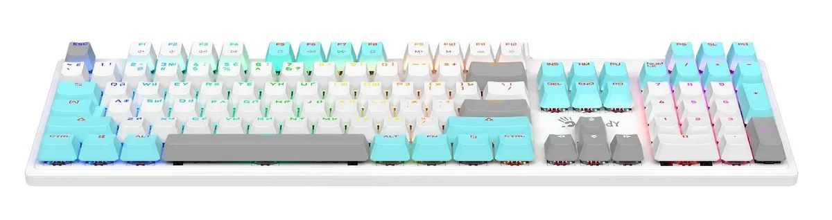 картинка Клавиатура A4tech Bloody S510N механическая Gamer LED, White от магазина КомпьютерЦентр