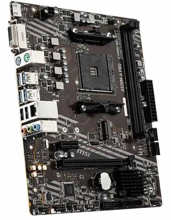 картинка Материнская плата Gigabyte A520M-A PRO Soc-AM4 A520 2xDDR4 mATX от магазина КомпьютерЦентр