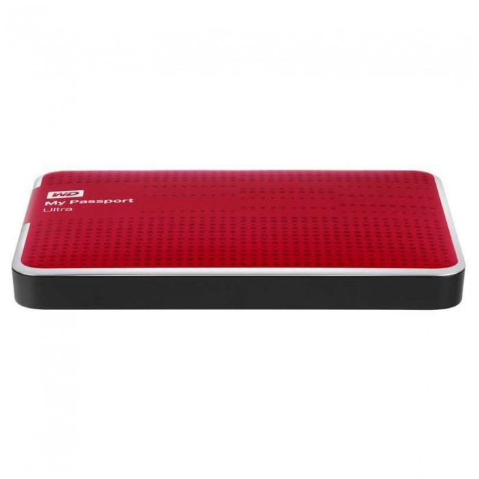 картинка Жесткий диск внешний Western Digital 500Gb 2.5″ My Passport Ultra USB 3.0 Red (WDBPGC5000ARD-EESN) от магазина КомпьютерЦентр