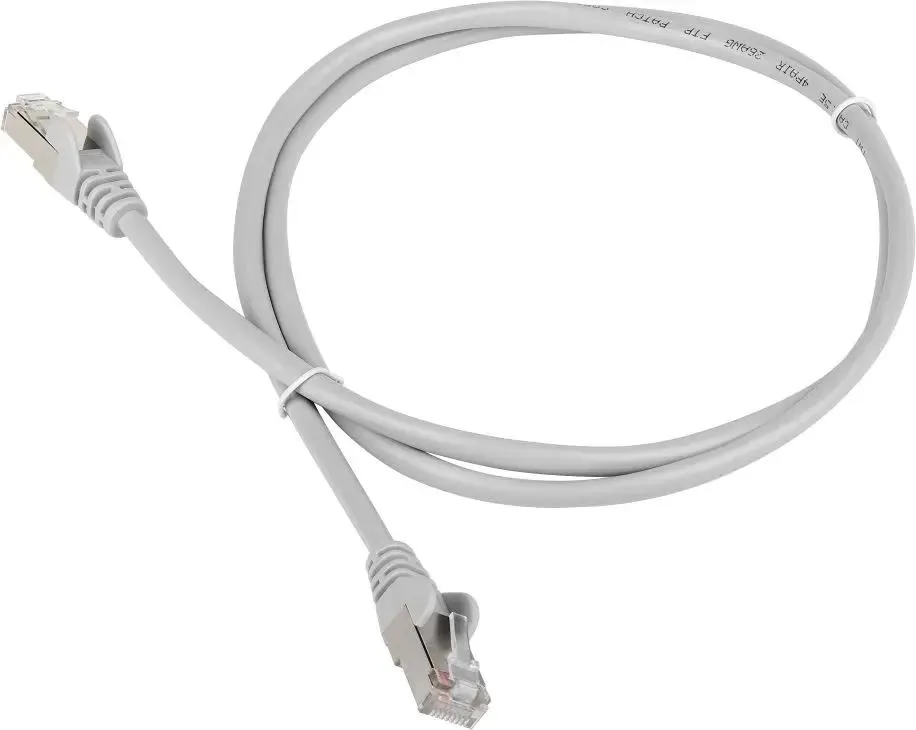 картинка Патч-корд FTP Lanmaster RJ-45 Cat.6, 1м Gray (TWT-45-45-1.0/ S6-GY) от магазина КомпьютерЦентр