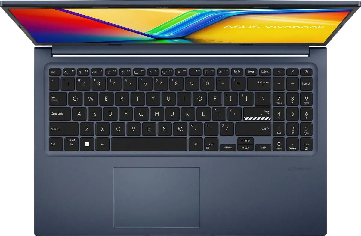 картинка Ноутбук ASUS Vivobook X1502VA-BQ924 15,6'' IPS (1920x1080)/  Core i7-13620H (10/ 16)/  16Gb/  SSD512Gb/  Intel UHD Graphics/  WiFi AX/  Bt v5.3/  DOS/  Blue/  1.7 кг от магазина КомпьютерЦентр