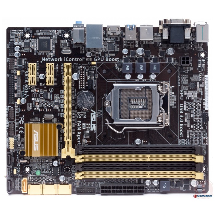 картинка Материнская плата Asus B85M-G (B85M-G) от магазина КомпьютерЦентр