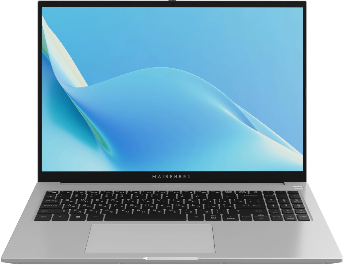 картинка Ноутбук MAIBENBEN M16B 16'' IPS (1920x1200) 300 кд/ м2 /  AMD Ryzen 3 4300U/  16ГБ DDR4/  512ГБ SSD/  AMD Vega 5/  Linux/  45,6 Втч/  1,9 кг/  Silver (M16B-R343UMF1SLSRE0) от магазина КомпьютерЦентр