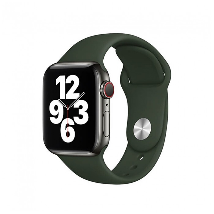 картинка Ремешок Apple Sport Band for Apple Watch 38/ 40mm ''S'' Forest Green от магазина КомпьютерЦентр