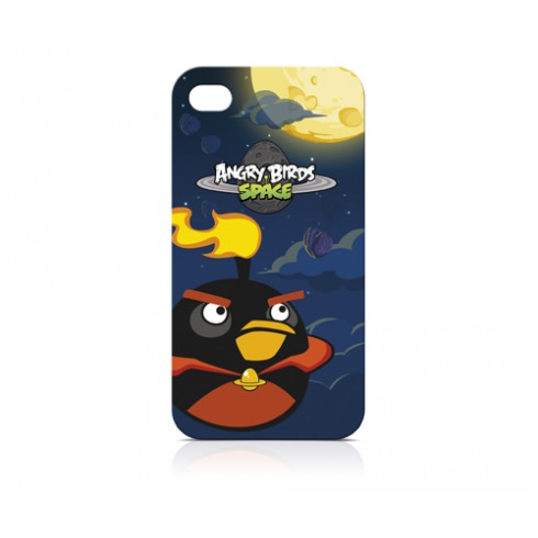 картинка Чехол Gear4 Angry Birds Protective Case Space Fire Bomb for iPhone 4/4S (ICAS405G) от магазина КомпьютерЦентр