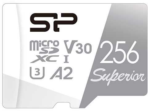 картинка Карта памяти 256Gb microSDXC Silicon Power Superior Class 10 + adapter (SP256GBSTXDA2V20SP) от магазина КомпьютерЦентр