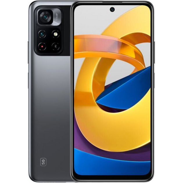 картинка Смартфон Xiaomi Poco M4 pro 4/64gb 5G NFC Black от магазина КомпьютерЦентр