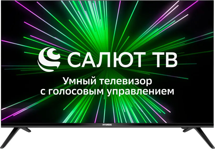 картинка Телевизор 43'' Hyundai H-LED43FU7004 Smart Салют ТВ черный от магазина КомпьютерЦентр
