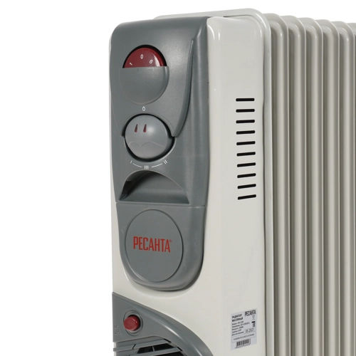 картинка Радиатор масляный Ресанта OM-12HB White 64/ 3/ 12 от магазина КомпьютерЦентр