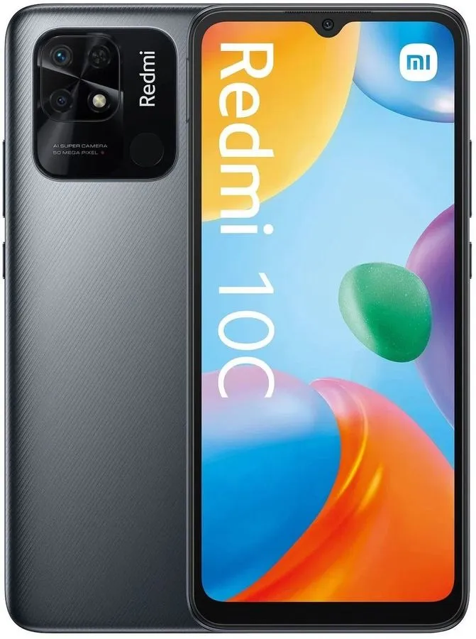 картинка Смартфон Xiaomi Redmi 10C Gray 6.71'' 3Gb / 64Gb от магазина КомпьютерЦентр