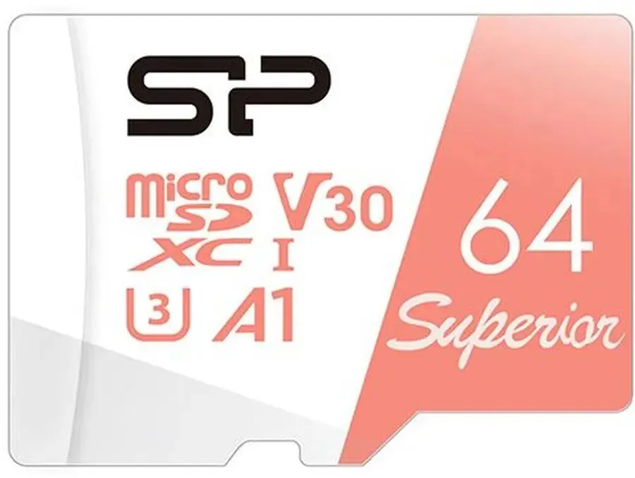 картинка Карта памяти 64Gb microSDXC SiliconPower Superior A1 (SP064GBSTXDV3V20SP) Class 10 UHS-I U3 100/ 80 Mb/ s (SD адаптер) от магазина КомпьютерЦентр