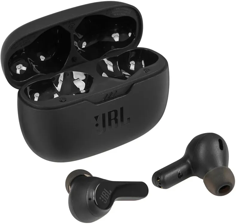 картинка Bluetooth гарнитура JBL Wave Beam Black Вкладыши беспроводные (JBLWBEAMBLK) от магазина КомпьютерЦентр