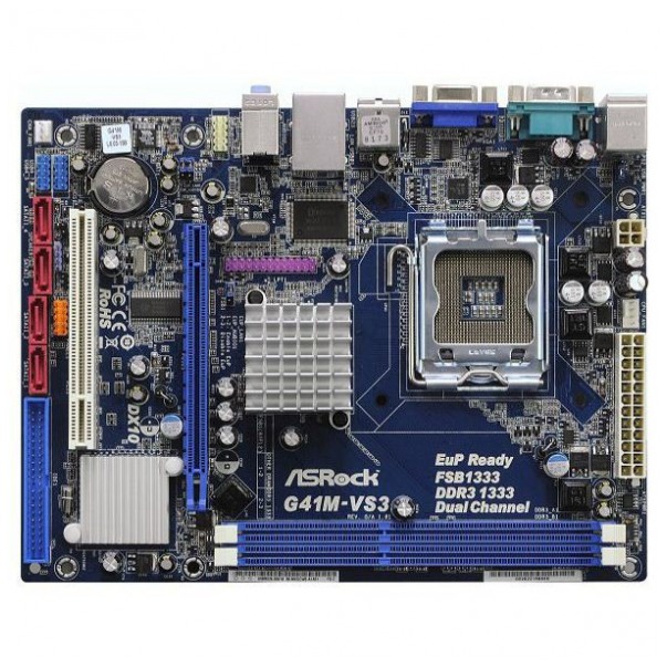 картинка Материнская плата ASRock G41M-VS3 (G41M-VS3) от магазина КомпьютерЦентр