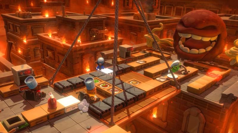 картинка Игра Overcooked All You Can Eat диск (PS4, русская версия) от магазина КомпьютерЦентр