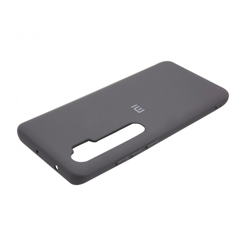 картинка Чехол Silicone Case for Xiaomi Mi Note 10 Full Black (Copy) от магазина КомпьютерЦентр