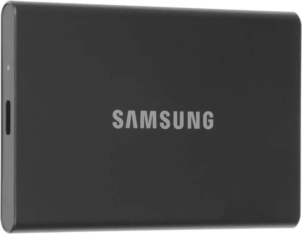 картинка SSD внешний 2Tb Samsung T7 USB 3.2 Gen2 (Type-C) Grey (MU-PC2T0T/ WW) от магазина КомпьютерЦентр
