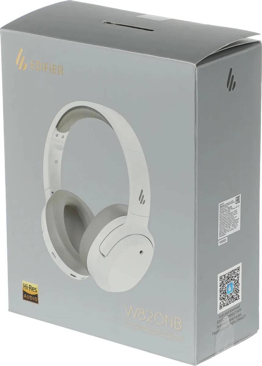 картинка Bluetooth гарнитура Edifier W820NB White от магазина КомпьютерЦентр