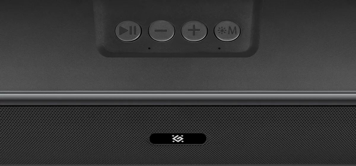 картинка Bluetooth колонка-саундбар Defender Z9 16W Bt 5.3, AUX-аудиовход, USB Type-A, USB Type-C, черный от магазина КомпьютерЦентр