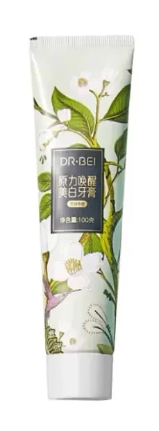 картинка Зубная паста Xiaomi Dr.Bei Toothpaste 0+ Green Tea and Jasmine от магазина КомпьютерЦентр
