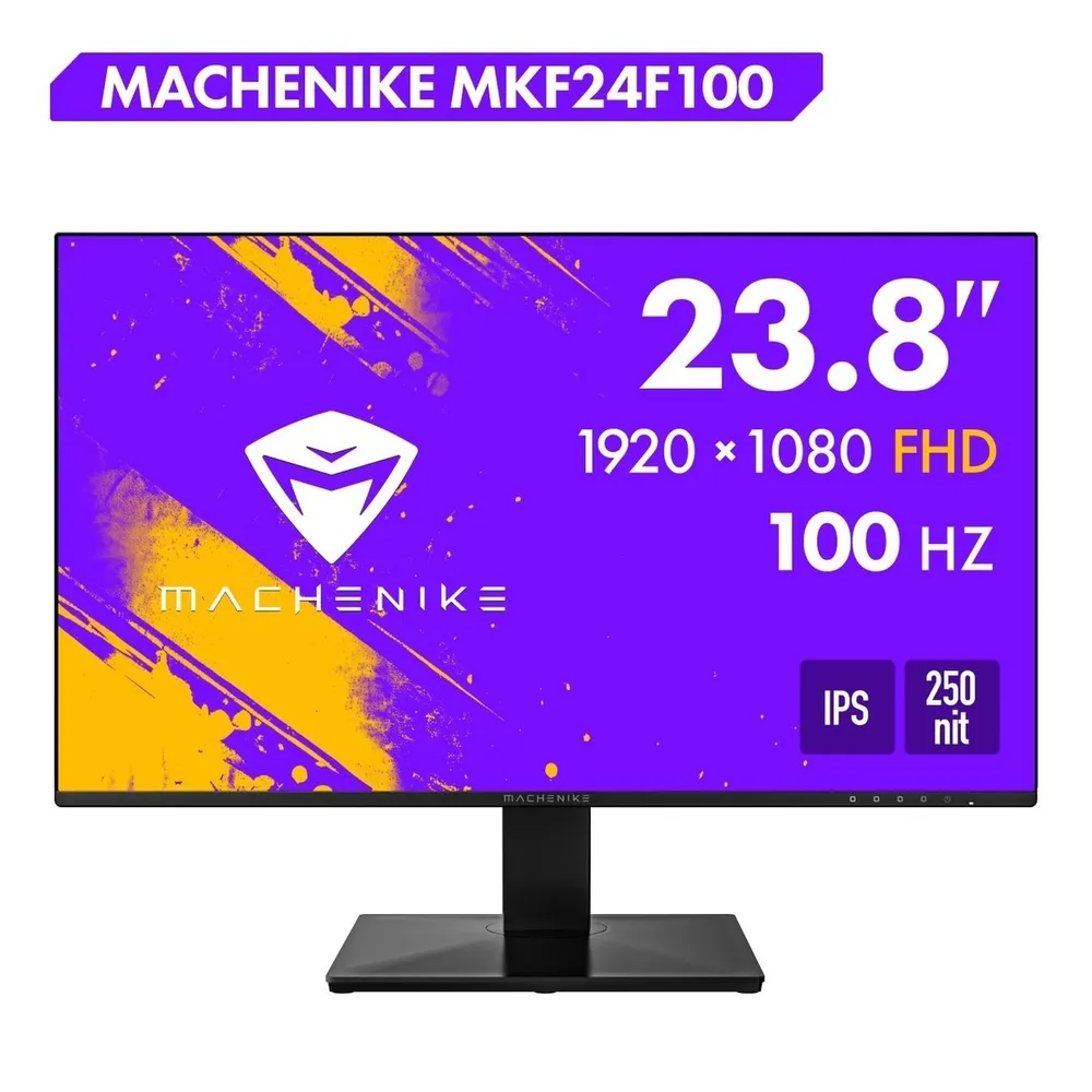 картинка Монитор 23.8'' Machenike MKF24F100, IPS, LED, черный от магазина КомпьютерЦентр